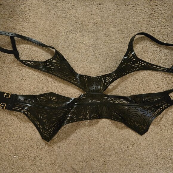 Herve Leger Leather Corset/Belt - Picture 1 of 3
